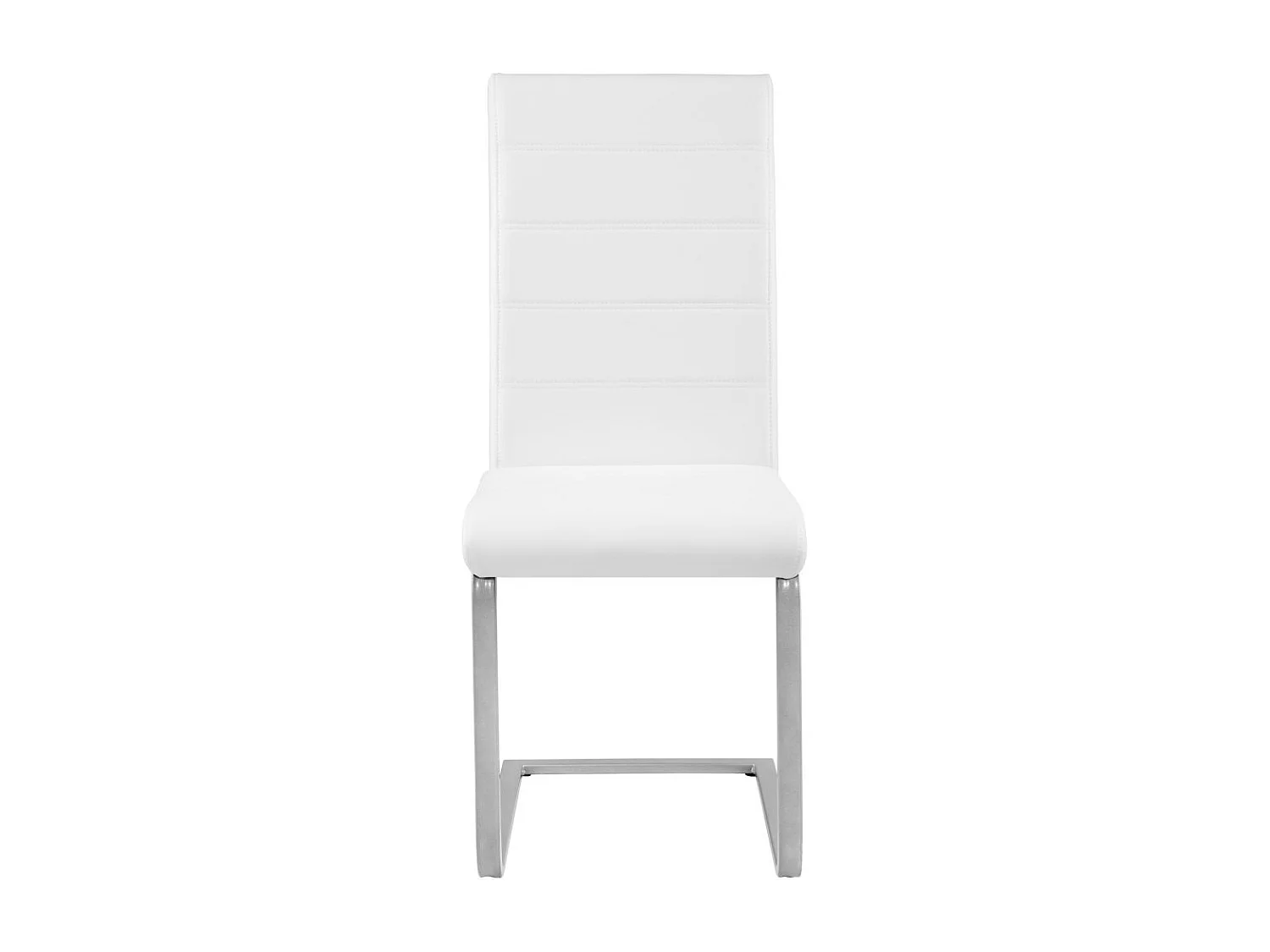 Lot de 2 chaises de salle à manger salon cuisine design blanc 1908013