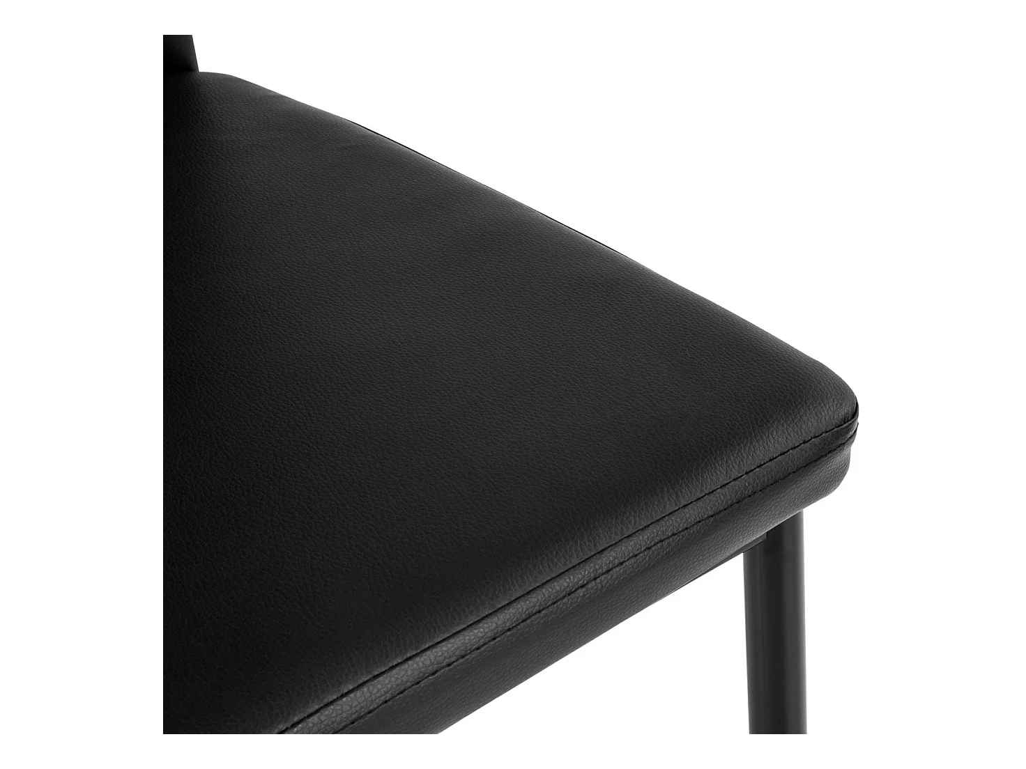 Lot de 8 chaises siège de salon cuisine salle à manger design élégant avec brillant noir 08_0000001