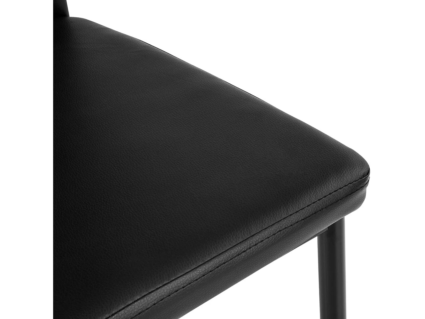 Lot de 8 chaises siège de salon cuisine salle à manger design élégant avec brillant noir 08_0000001