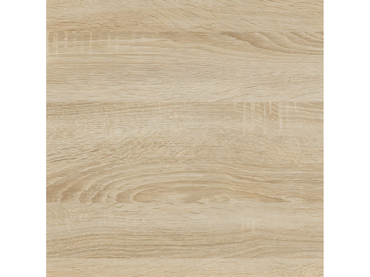 Meuble TV PRISM avec abattant - chêne naturel et blanc - TEMAHOME