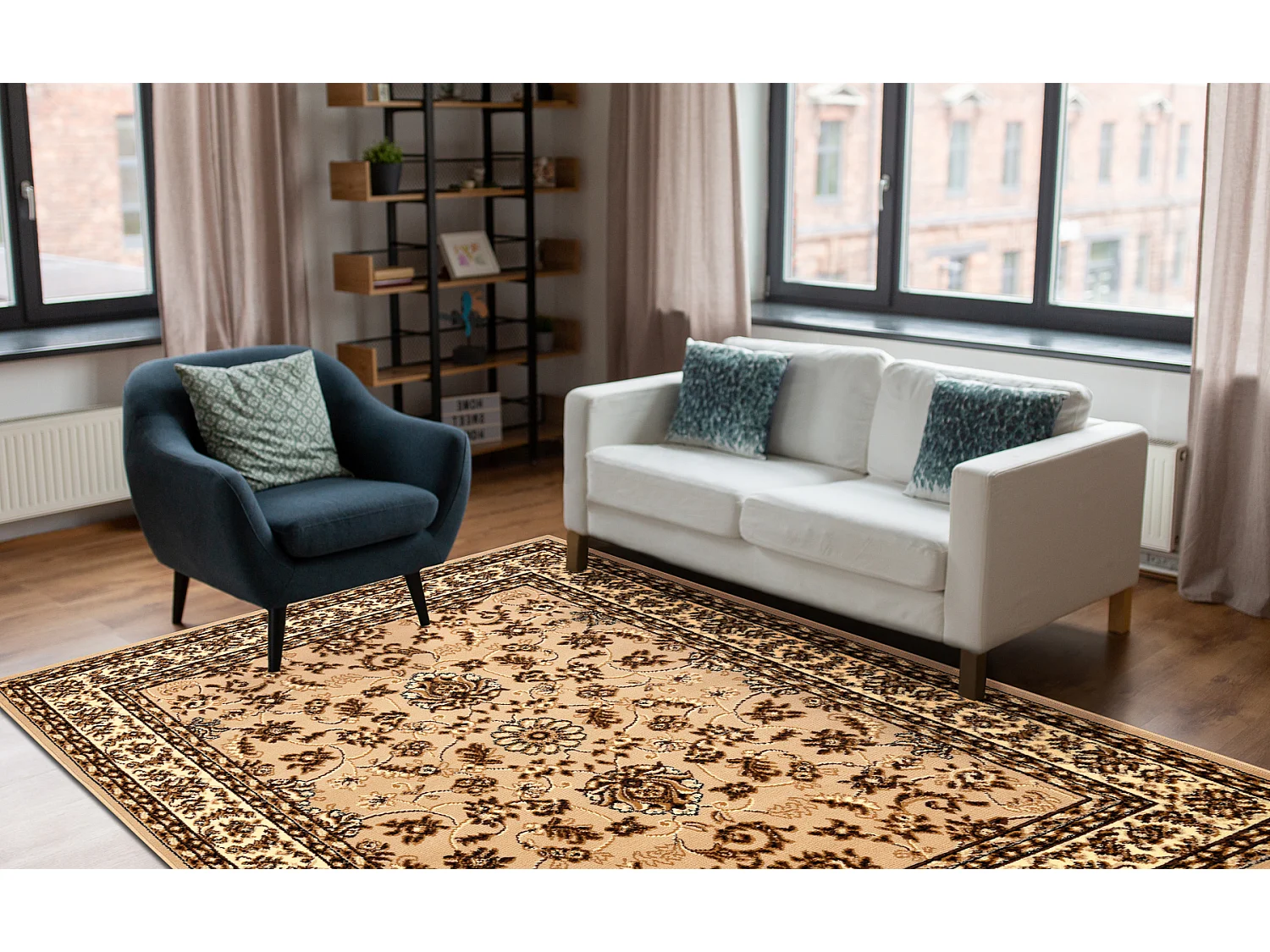 BCF Tapis Morad KLASYK classique - beige 160x220 cm