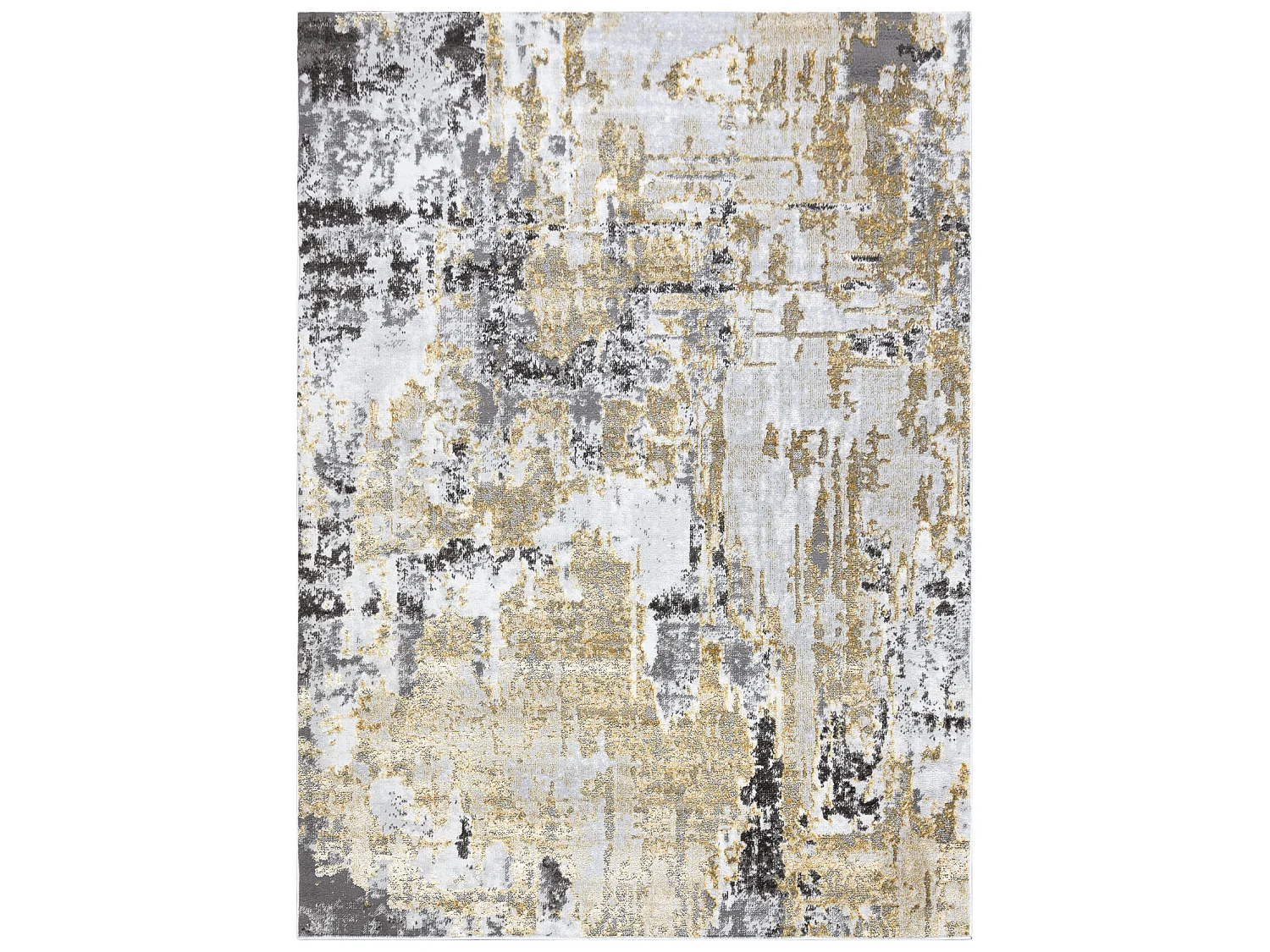 Tapijt LIRA G6704 Vintage, structureel, modern, glamour - goud / grijs 120x170 cm