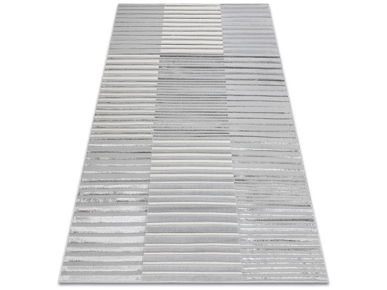 Tapis LIRA E2681 Vintage, structuré, moderne, glamour - gris 120x170 cm