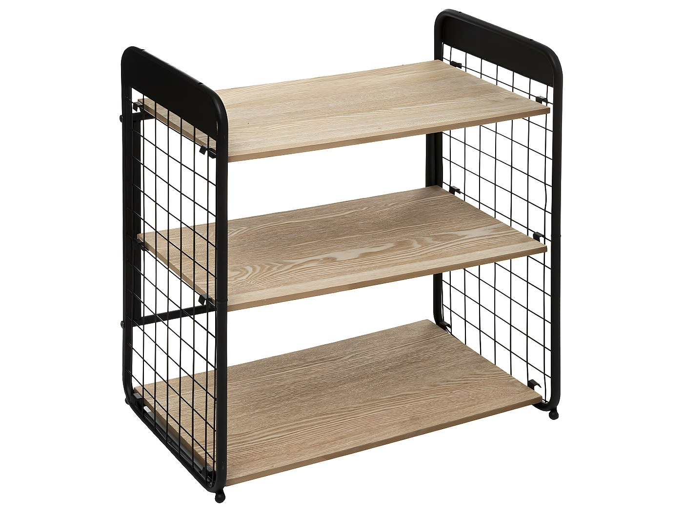 Étagère à chaussures - QQMORA - 2 niveaux - Bambou étanche - Empilable - Design contemporain