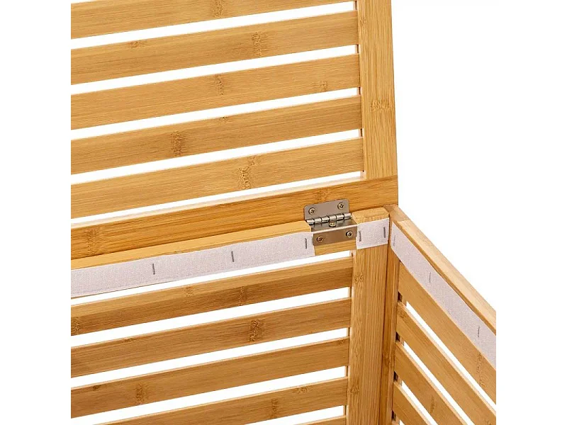 Panier à Linge en Bambou "Sicela" 60cm Naturel