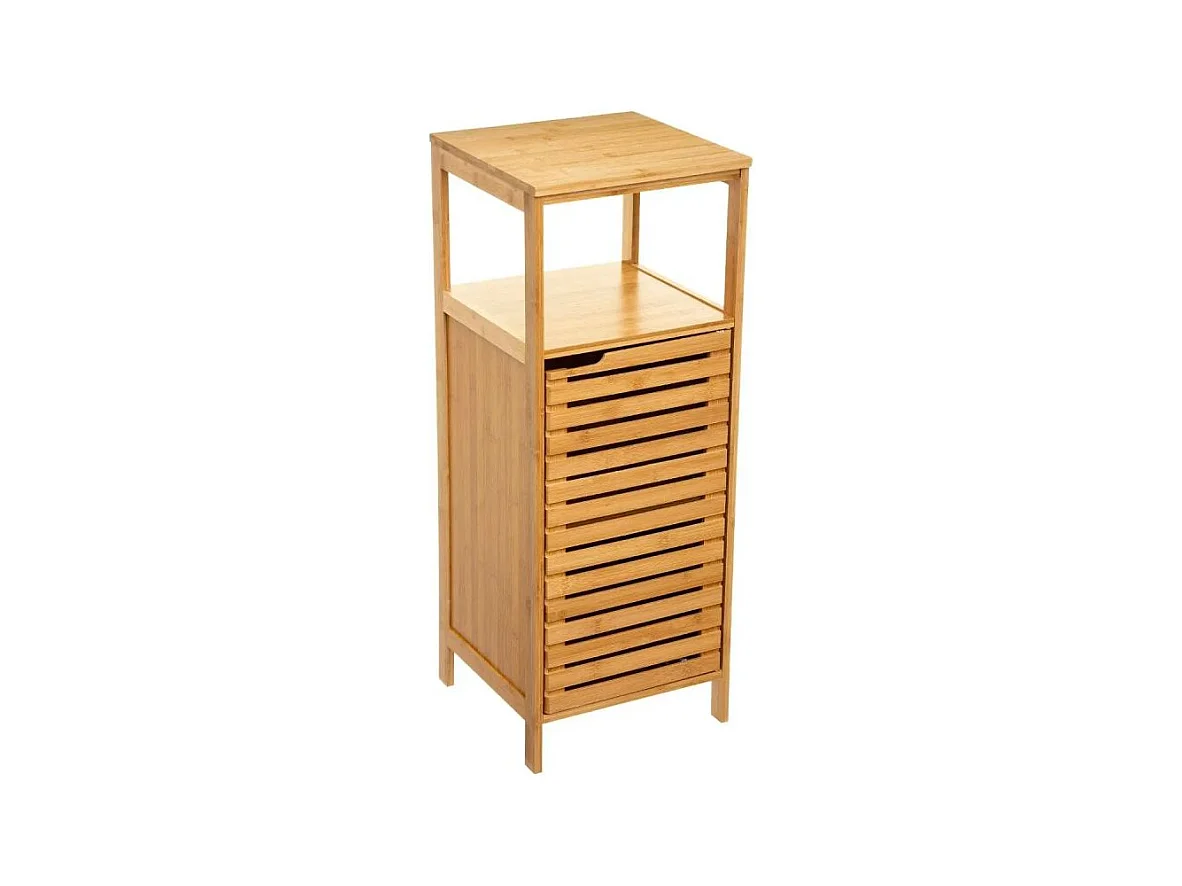 Meuble Bas 1 Porte "Sicela" 80cm Naturel