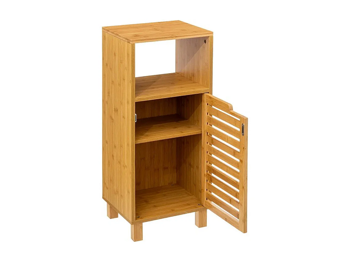 Armario Aux. Bajo 1 Puerta y Espacio Abierto Sicela 33x80x28 cm