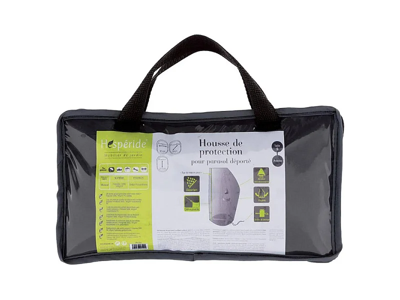 Housse parasol décentré Hespéride petit modèle taille S