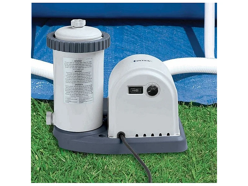 Depuradora de cartucho Intex filtro tipo A 165W 5678L/hora con programador de 12 horas