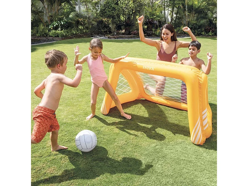 Jeu de Piscine Flottant  "WaterPolo" 81cm Jaune