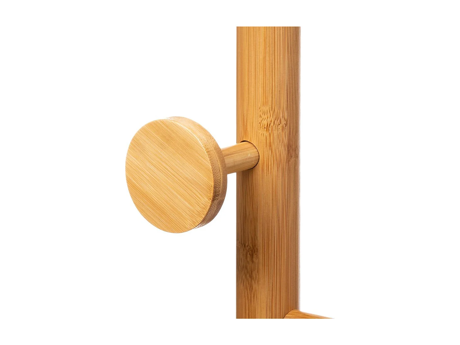 Porte-manteaux en Bambou 8 patères H 175 cm