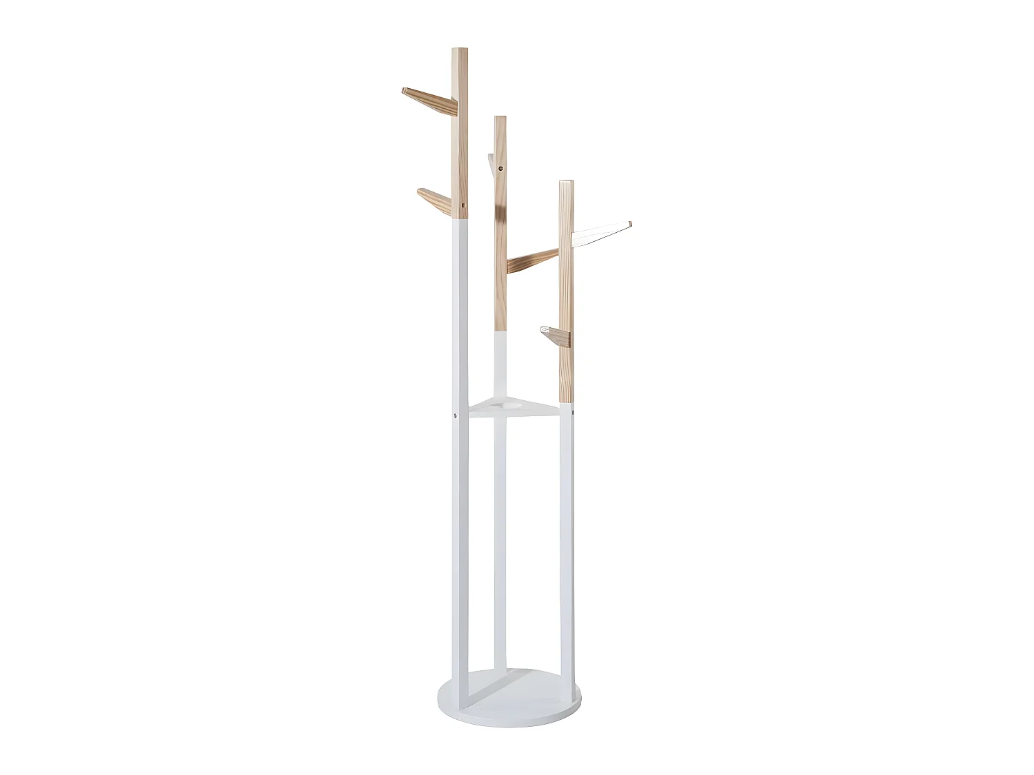 Porte-manteau 6 Patères en Bois pour chambre d'enfant