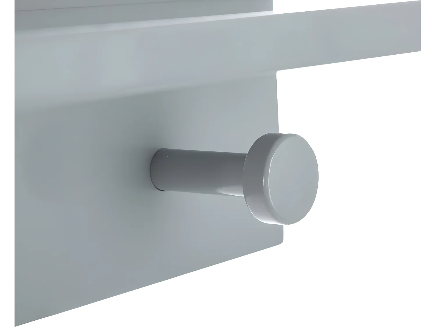 Patère Enfant Nuage Gris 4 Crochets avec Tablette