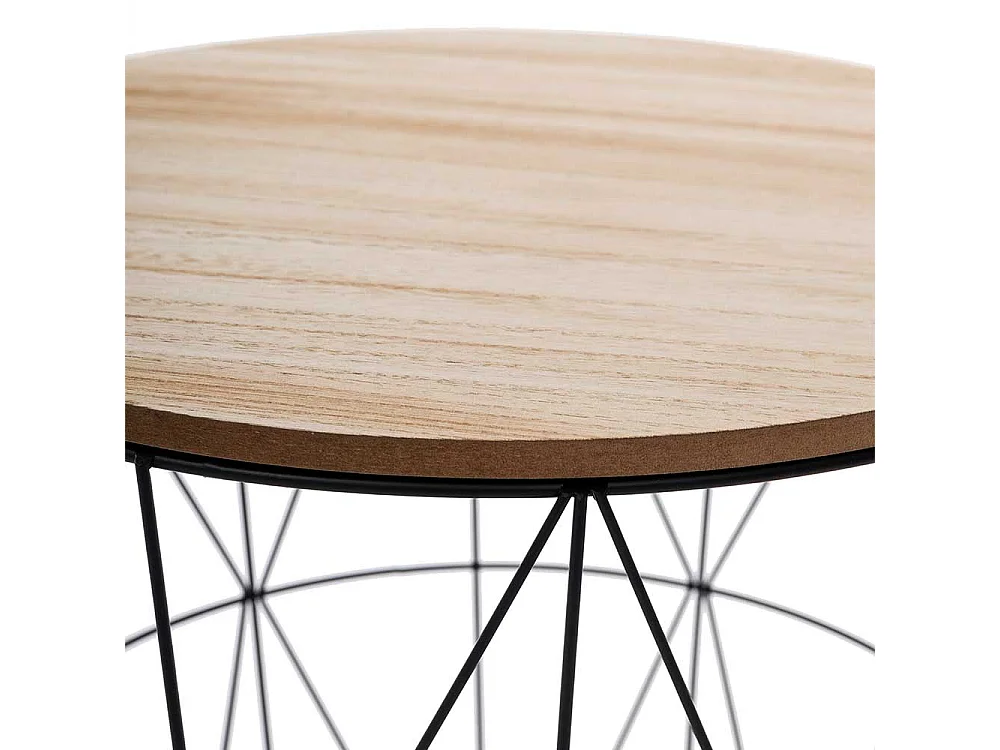 Beistelltisch Sofa mit abnehmbarer Tischplatte Drahtgestell