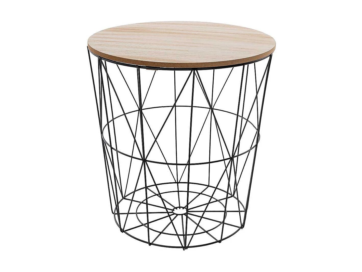 Beistelltisch Sofa mit abnehmbarer Tischplatte Drahtgestell