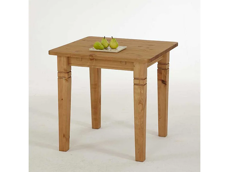 Beistelltischchen aus Kiefer Massivholz Landhausstil