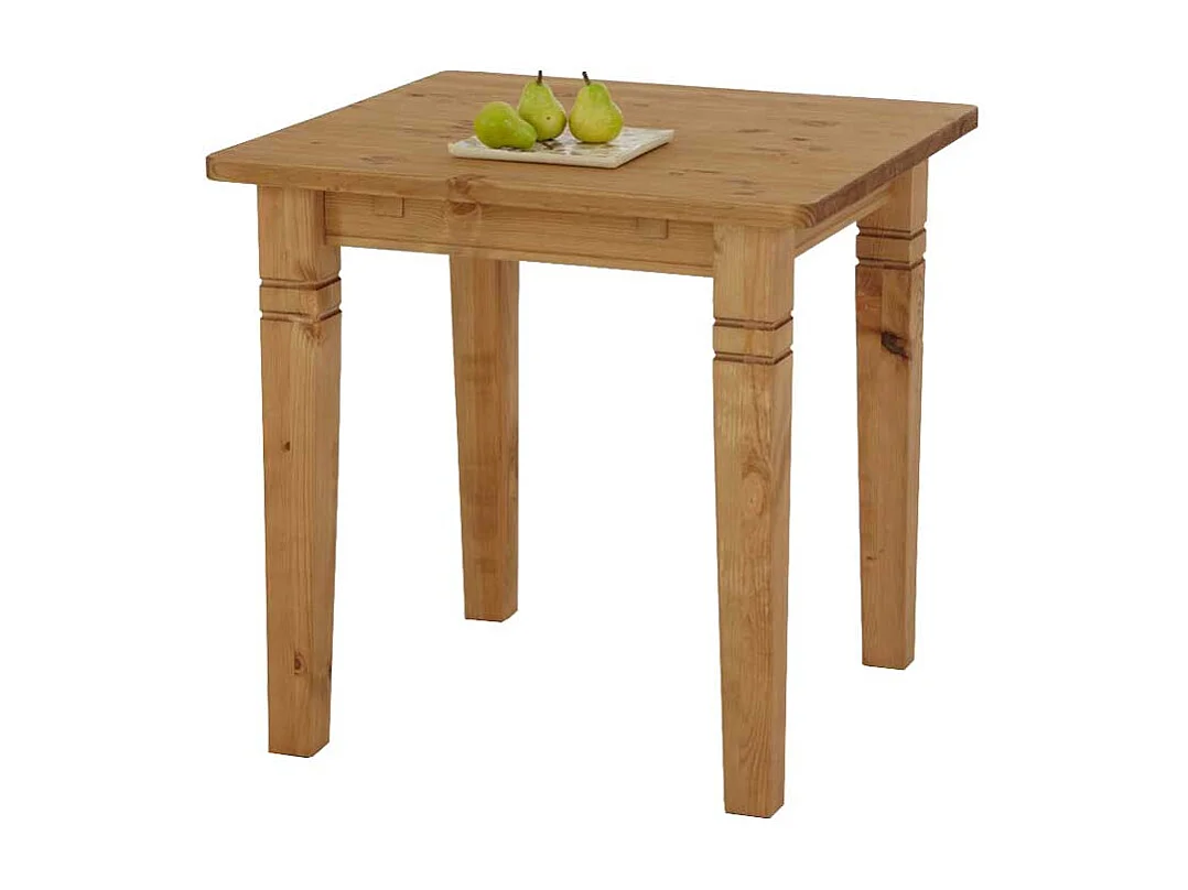 Beistelltischchen aus Kiefer Massivholz Landhausstil