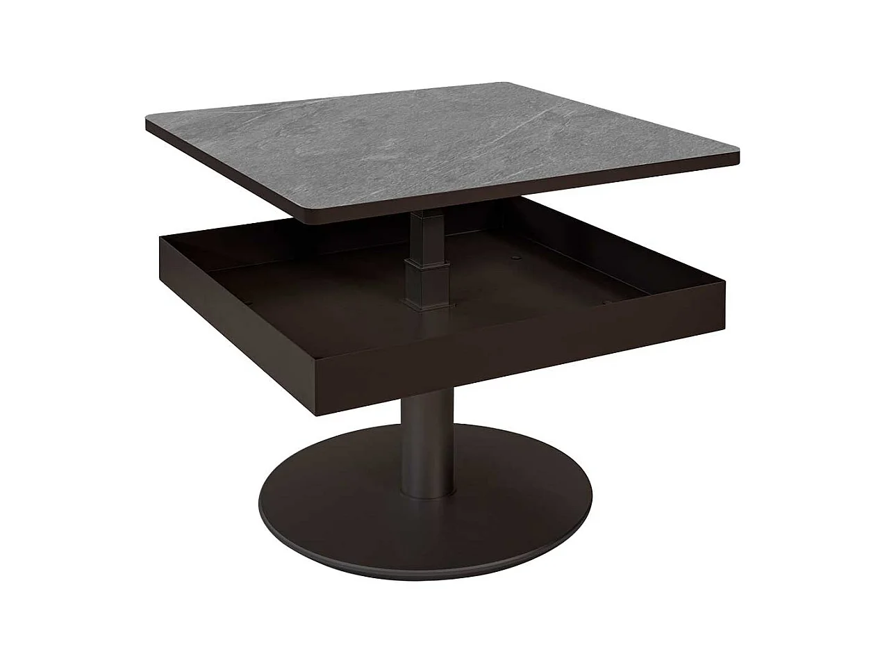 Beistelltisch Sofa Marmor Optik in modernem Design Made in Germany