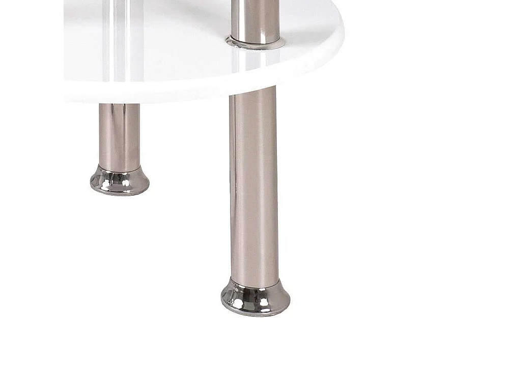 Beistelltisch mit Edelstahlgestell