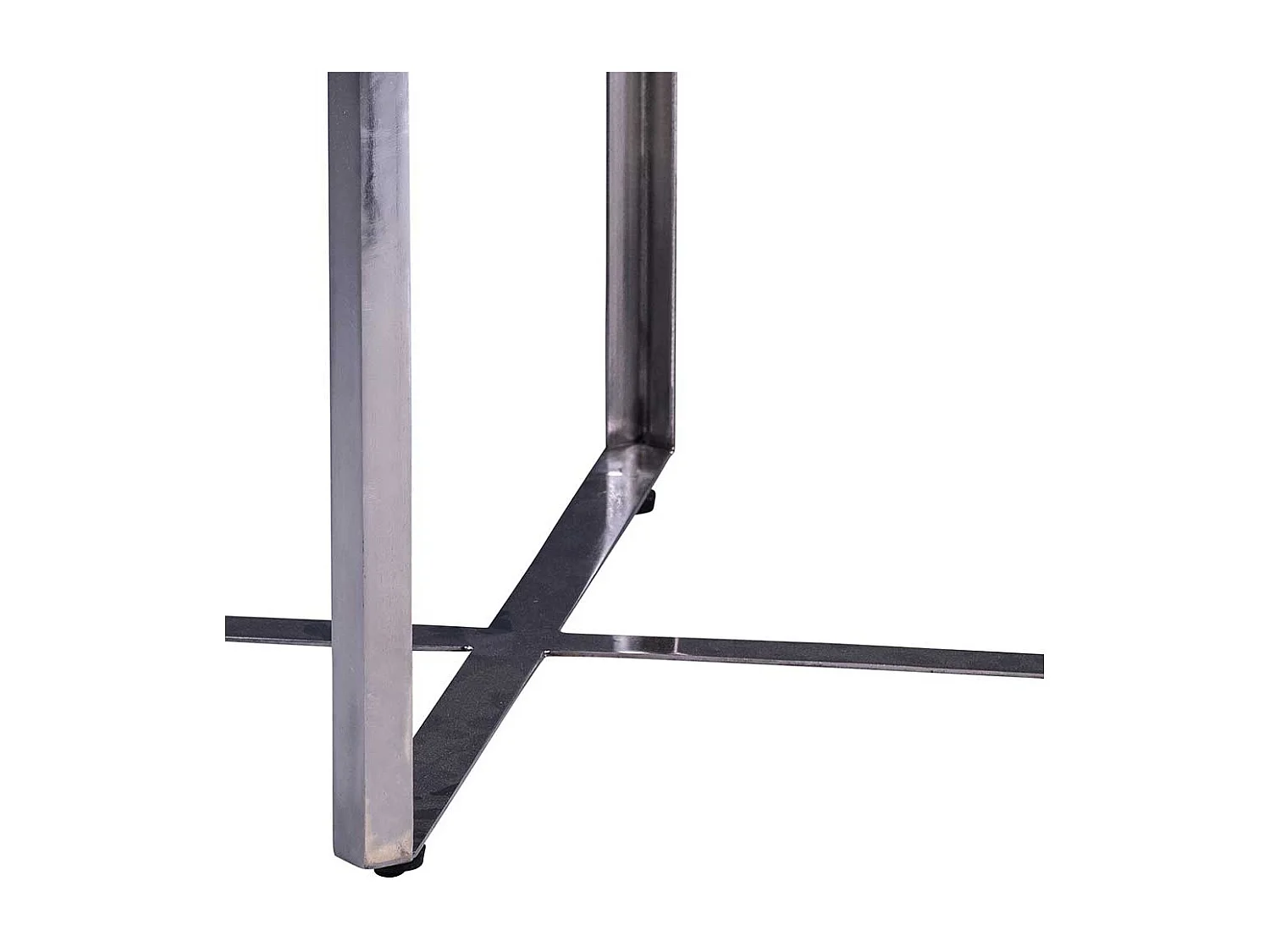 Industriestil Beistelltisch aus Recyclingholz Metall