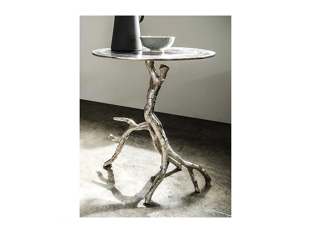Ast Beistelltisch aus Aluminium modernem Design