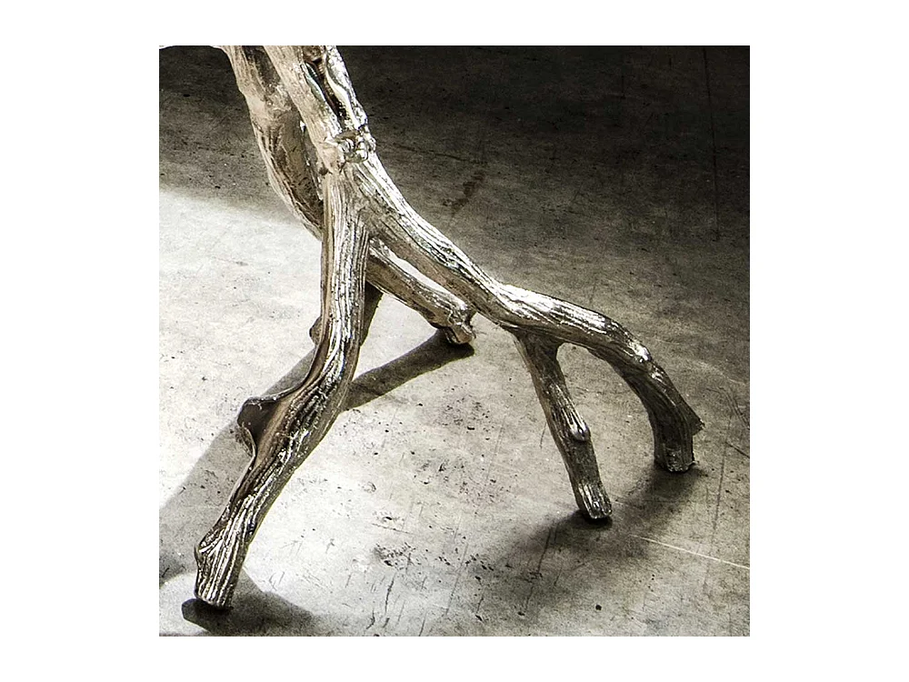 Ast Beistelltisch aus Aluminium modernem Design