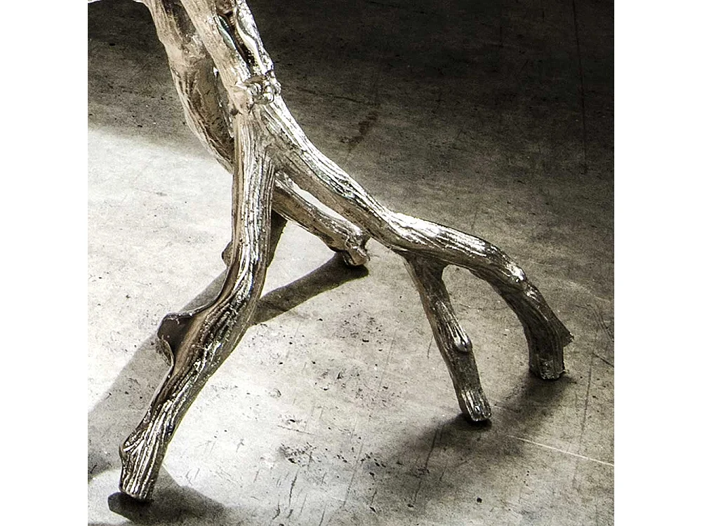 Ast Beistelltisch aus Aluminium modernem Design