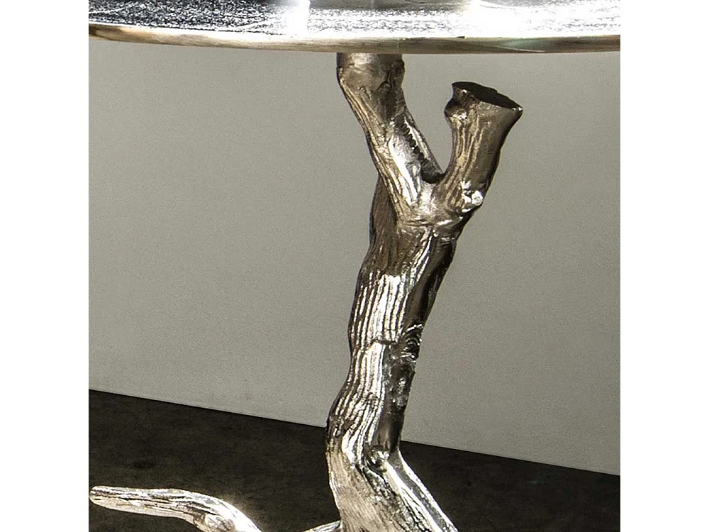 Ast Beistelltisch aus Aluminium modernem Design