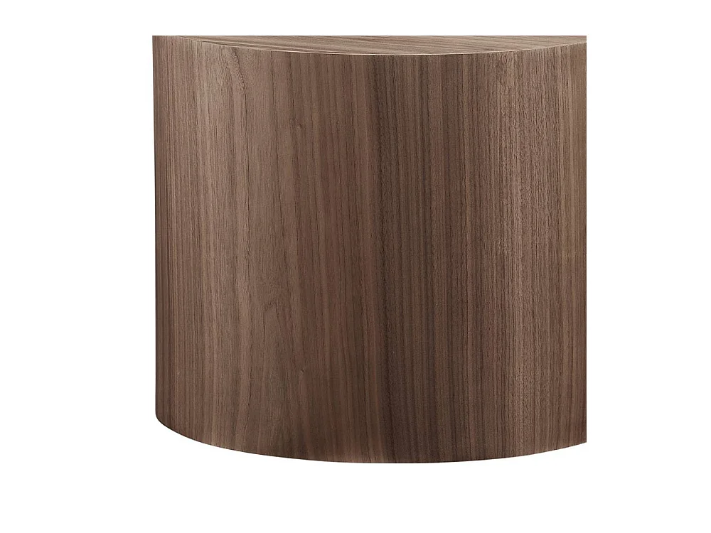 Beistelltisch Beitisch in Walnussfarben echtholzfurniert (zweiteilig)