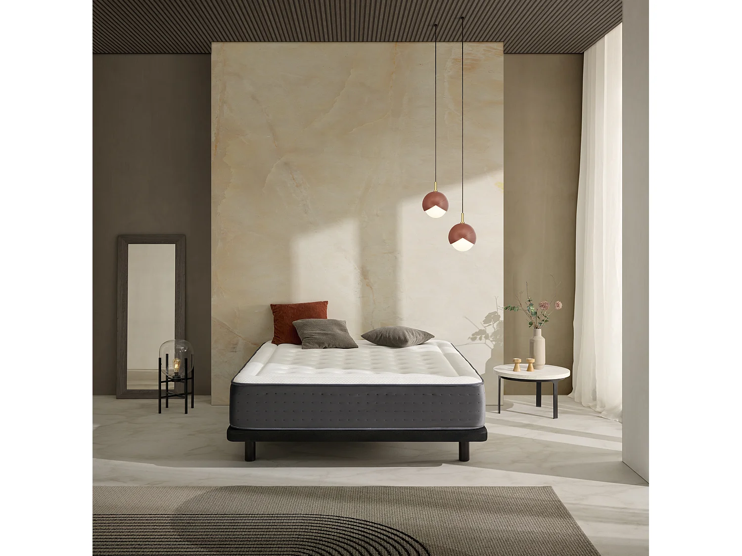 Colchón Airtech y Visco Airgel TIMBER 29 cm Häusbed 90X190