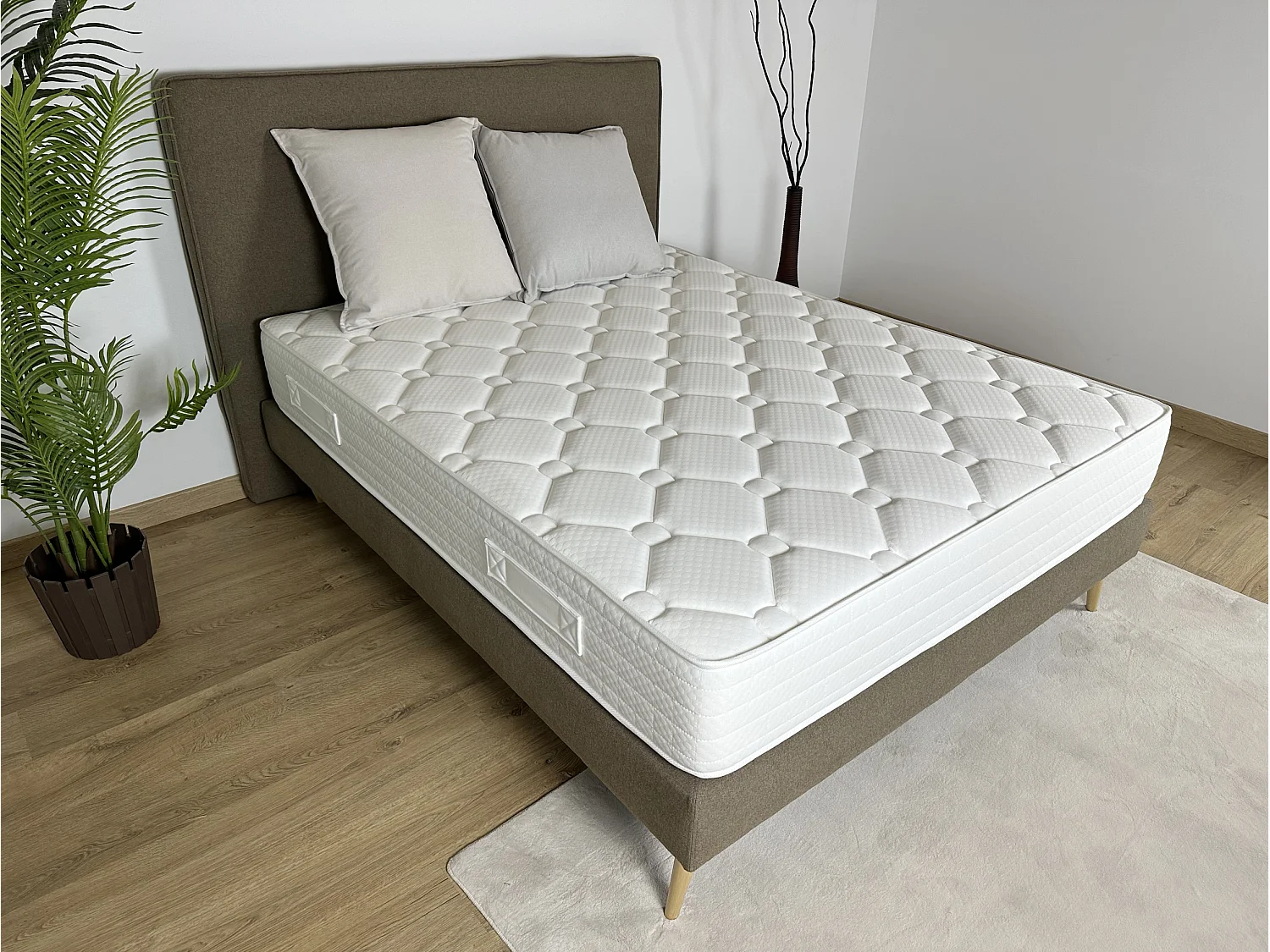 Colchón HR Biopore y Viscopore GADEA 26 cm Häusbed 90X200