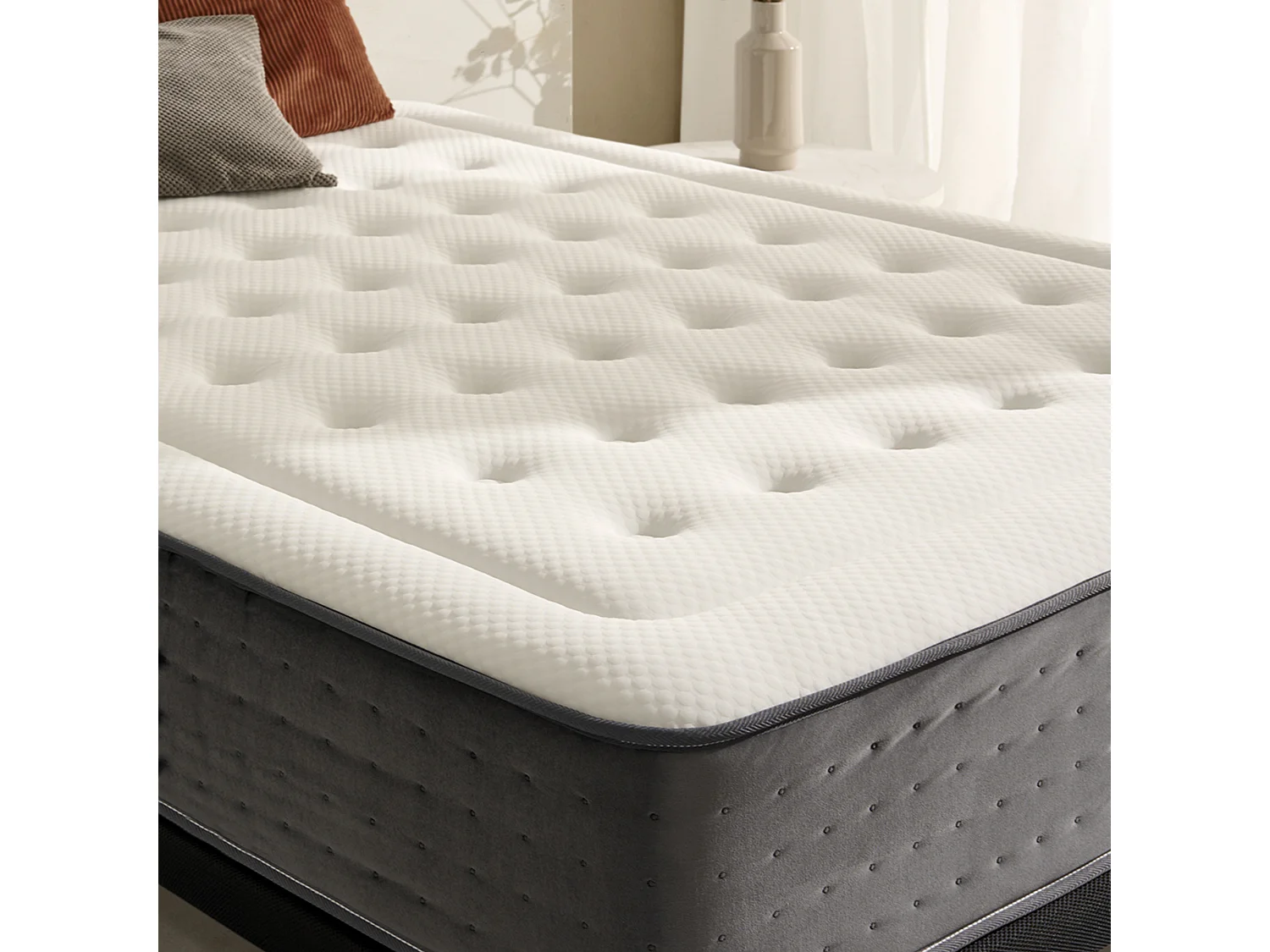 Colchón Muelles Ensacados y Visco Gel BARROCO 29 cm Häusbed 140X190