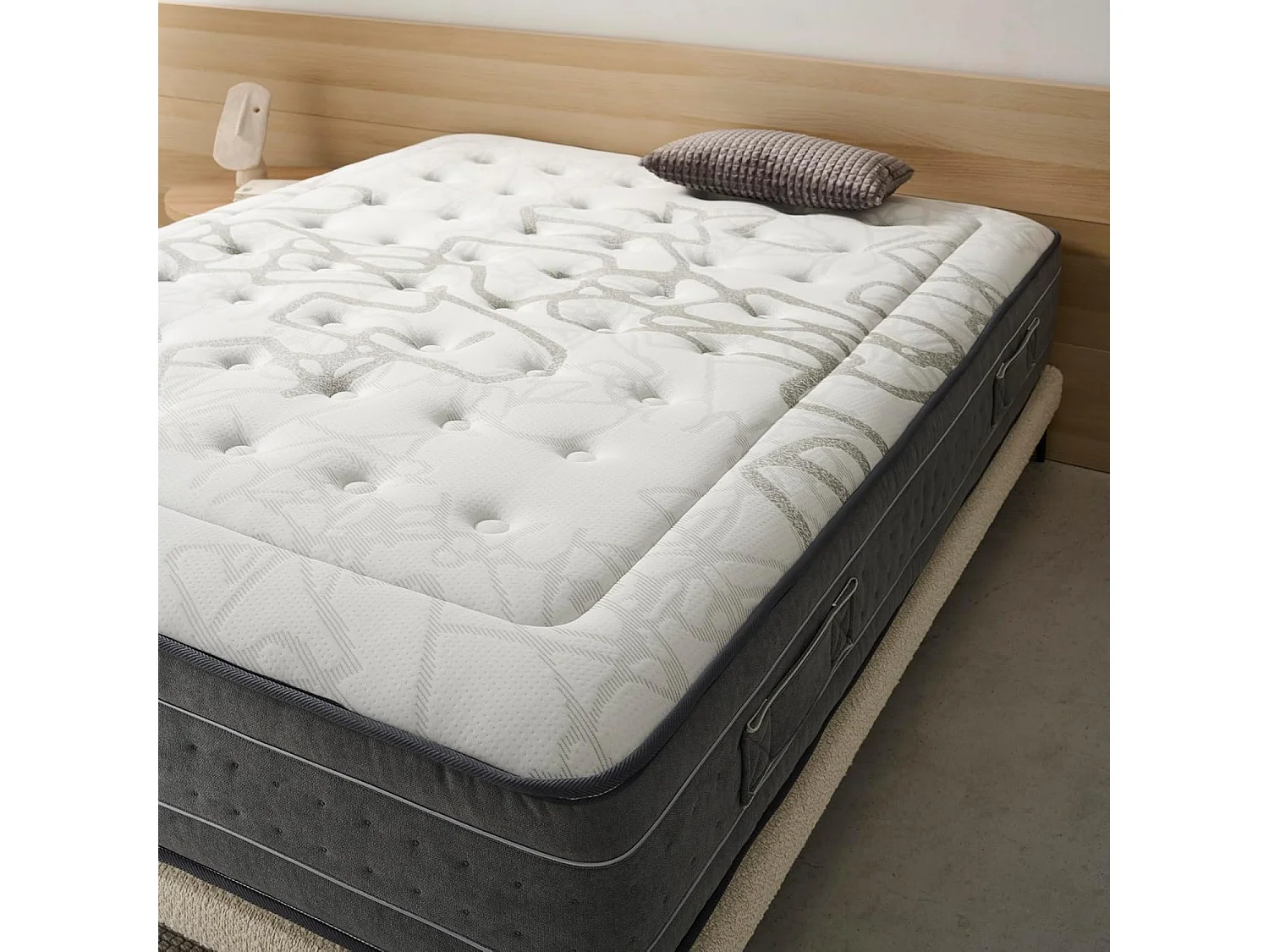 Colchón Muelle Ensacado y Viscoelástica BIPPEN 31 cm Häusbed 160x190cm