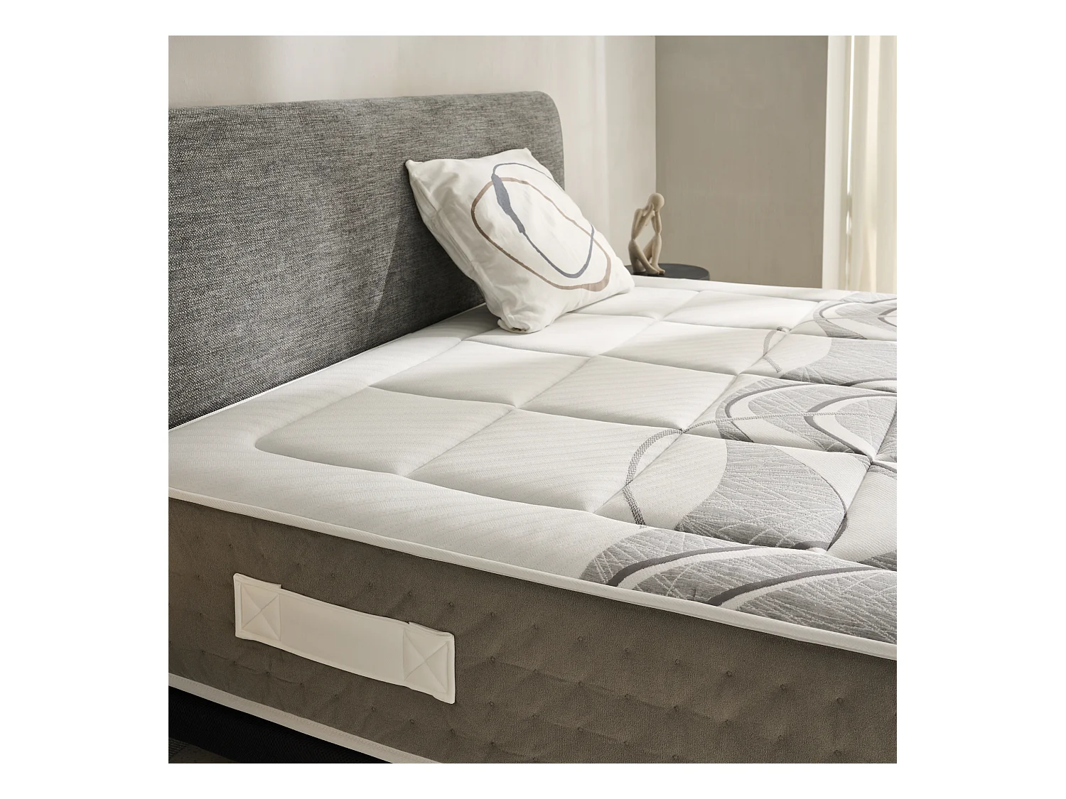 Colchón Muelle Ensacado y Viscoelástica HANSEN 27 cm Häusbed 180X200