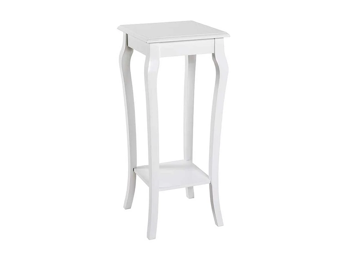 Blumenhocker in Weiß Vintage Design