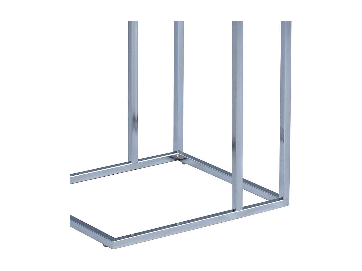 Ablagetisch in Grau Beton Metall