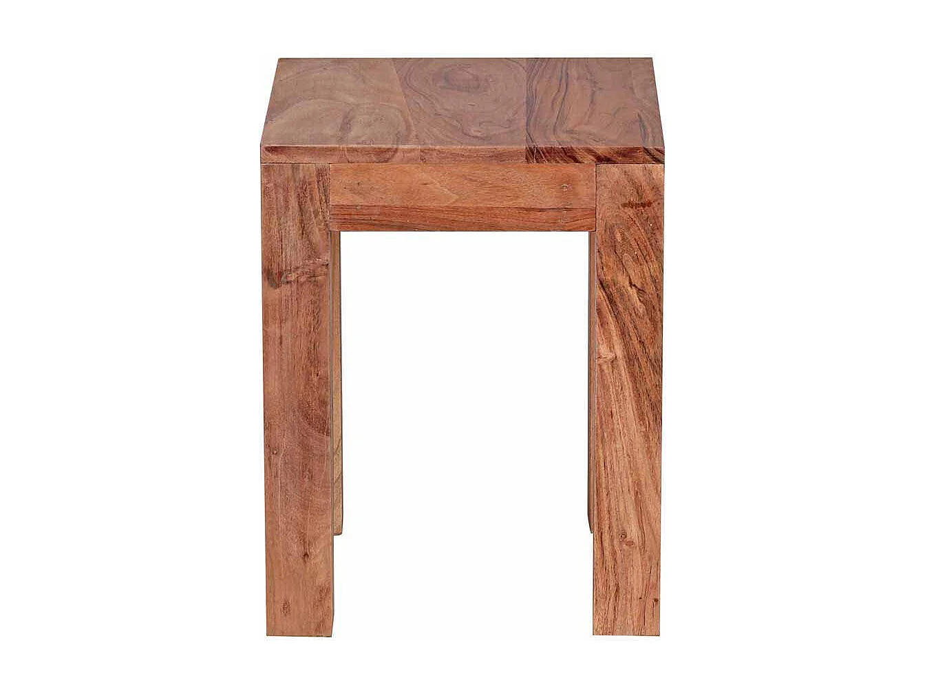 Ablagetisch aus Akazie Massivholz 35 cm breit