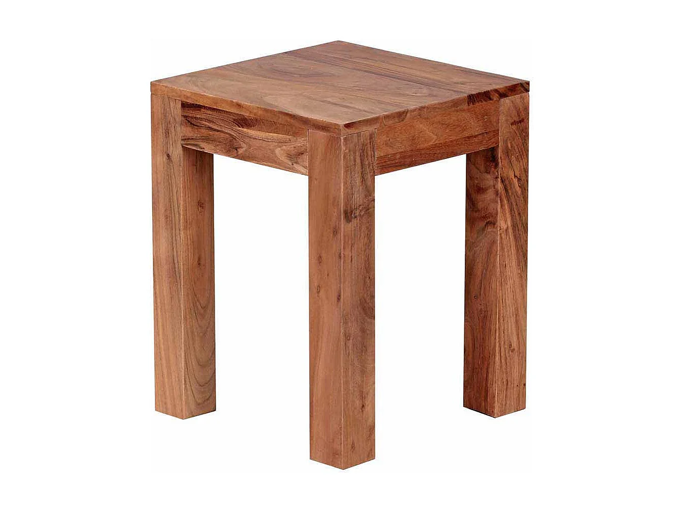 Ablagetisch aus Akazie Massivholz 35 cm breit