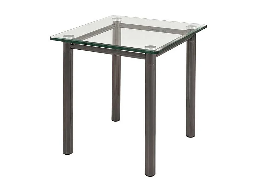 Ablagetisch aus Glas Metall