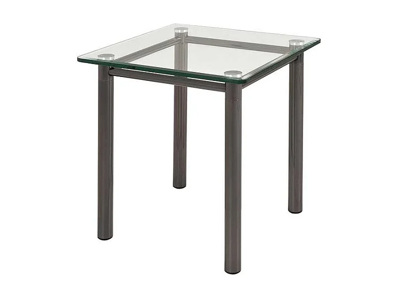 Ablagetisch aus Glas Metall