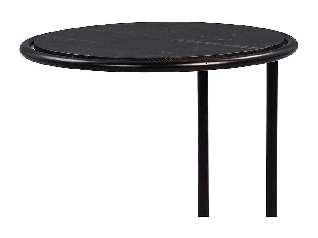 Anstelltisch in Schwarz 45 cm breit