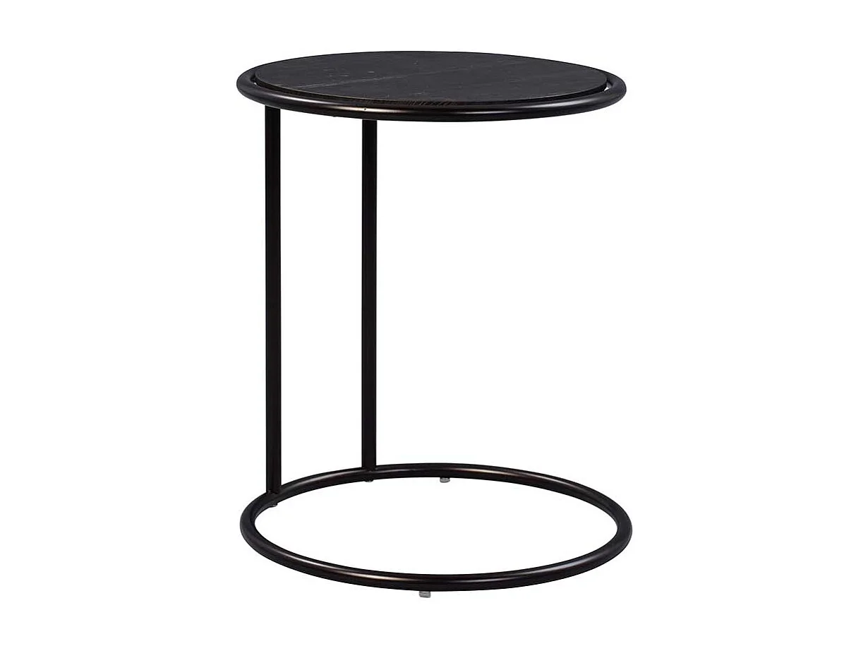 Anstelltisch in Schwarz 45 cm breit