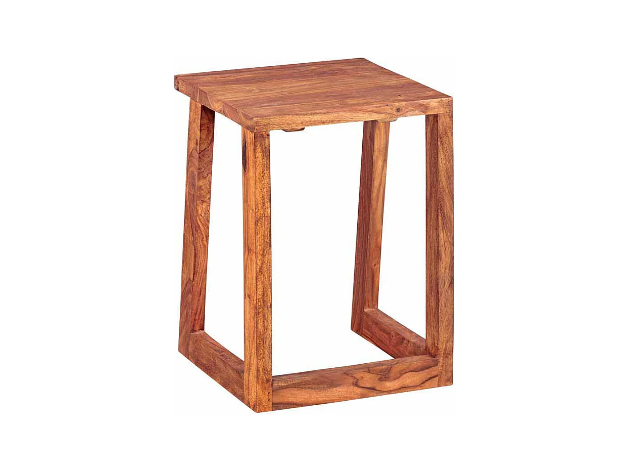 Ablagetisch Set aus Sheesham Massivholz lackiert (zweiteilig)