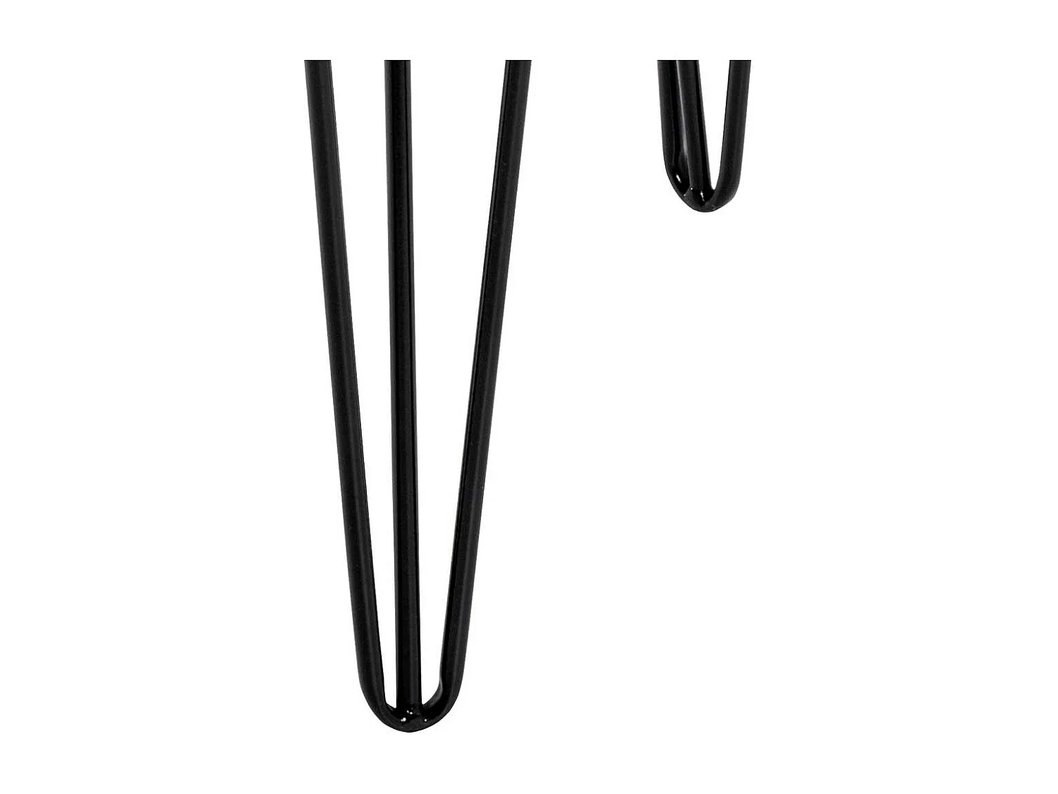 Design Zustelltisch in Weiß und Schwarz Spiegelglasplatte