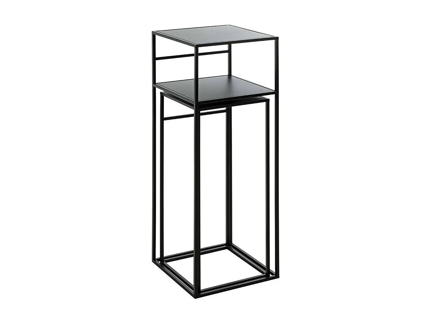 Blumenständer in modernem Design Stahl (zweiteilig)