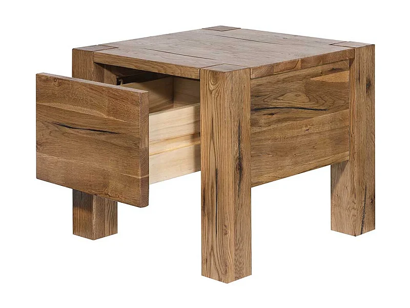 Ablagetisch aus Eiche Massivholz 40 cm breit