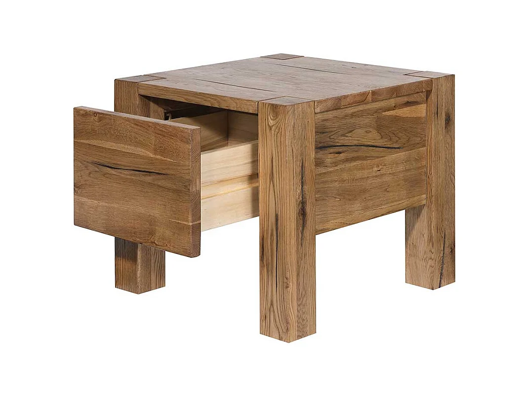 Ablagetisch aus Eiche Massivholz 40 cm breit