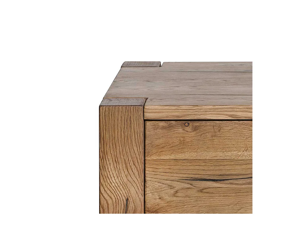 Ablagetisch aus Eiche Massivholz 40 cm breit