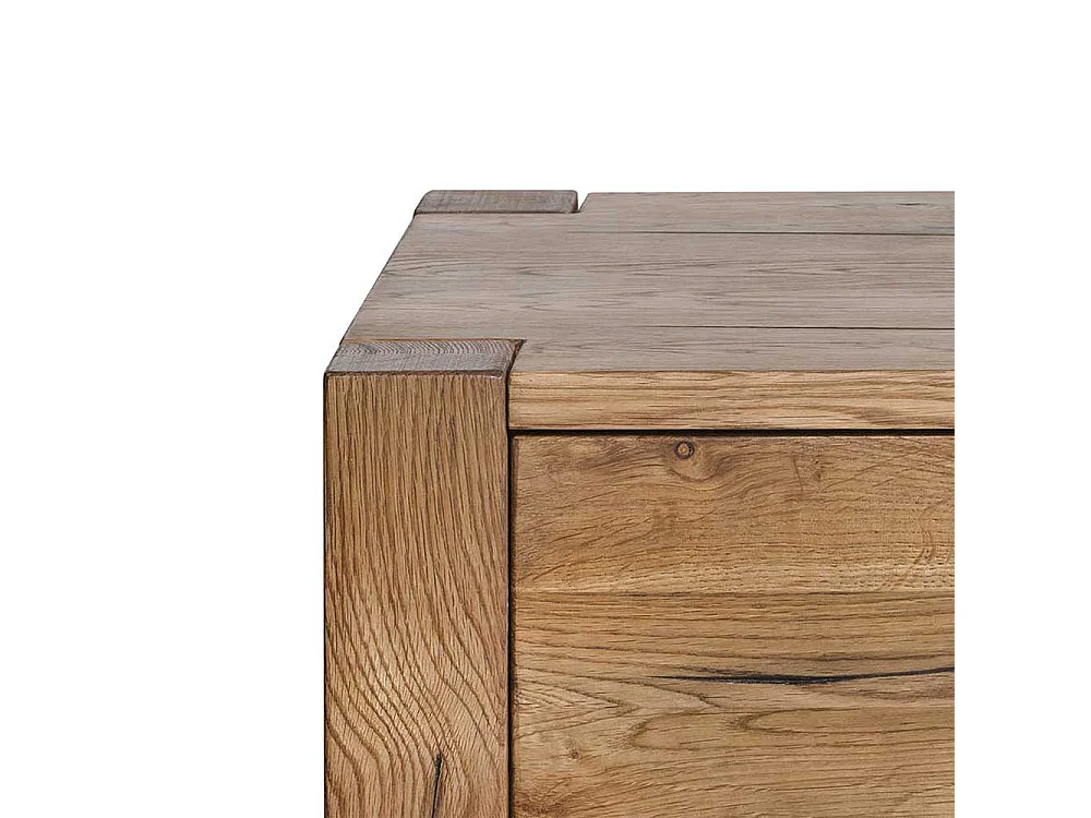 Ablagetisch aus Eiche Massivholz 40 cm breit