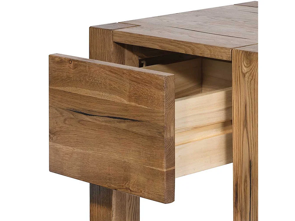 Ablagetisch aus Eiche Massivholz 40 cm breit